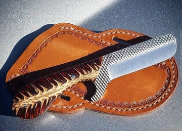File rasp bull cutter cowboy knife image 0