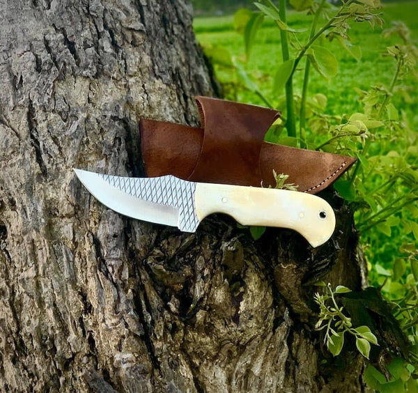 Ranch cowboy knife - Bone handle image 0