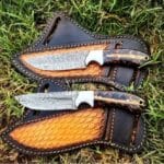 damascus steel cowboy knife deal